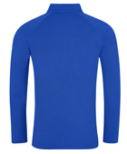Contrast-Zip Training Sweat Top Royal Blue | B2B Low MOQ Personal Trainer Workwear Manufacturer