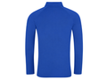 Contrast-Zip Training Sweat Top Royal Blue | B2B Low MOQ Personal Trainer Workwear Manufacturer