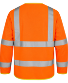 Sleeved Waistcoat B2B Low MOQ Construction Uniform Orange Workwear