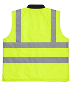 Reversible Bodywarmer B2B Low MOQ Construction Workwear Fluorescent Green