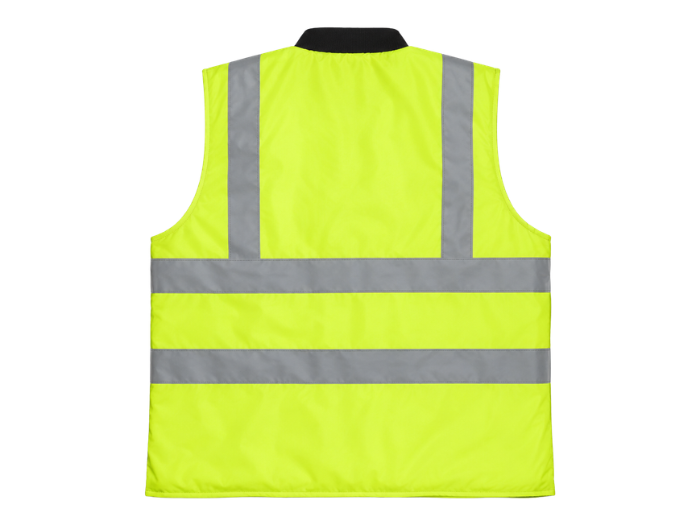 Reversible Bodywarmer B2B Low MOQ Construction Workwear Fluorescent Green