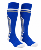 Custom Blue Flag Football Socks – Wholesale Team Socks for Clubs