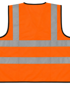 Waistcoat B2B Low MOQ Construction Workwear Fluorescent Orange