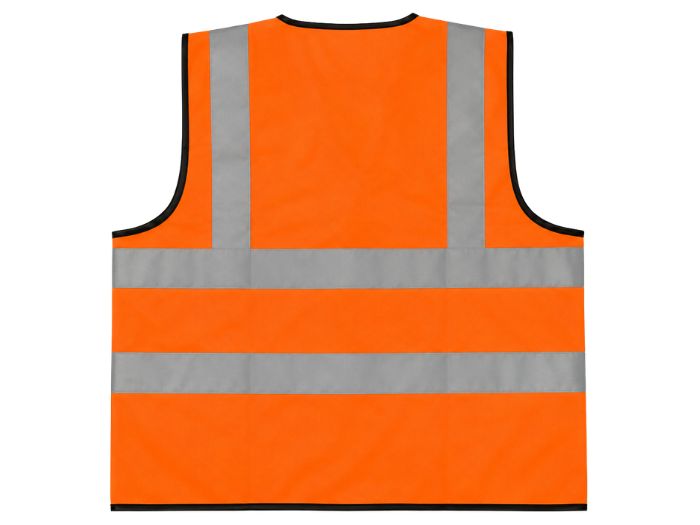 Waistcoat B2B Low MOQ Construction Workwear Fluorescent Orange