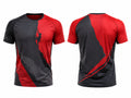 Custom Black Red Sublimated Climbing Jersey – Wholesale Teamwear