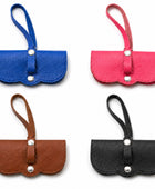 Scalloped Leather Glasses Case Wholesale | Personalized Eyewear Pouch Manufacturer
