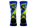 Custom Handball Team Socks – Blue White Sports Socks for Wholesale Buyers