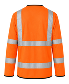 Railway Long Sleeve Hi-Vis Jerkin Orange | B2B Low MOQ Railway Workwear Manufacturer