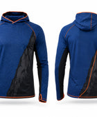 Custom Blue Charcoal Climbing Gym Pullover Hoodie – Wholesale Clubwear