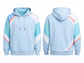 Custom Lacrosse Hoodie – Light Blue Wholesale Team Pullover Hoodie