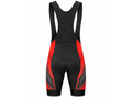 Custom Cycling Bib Shorts | Wholesale Cycling Team Bibs | Black Red | Apparels Bridge