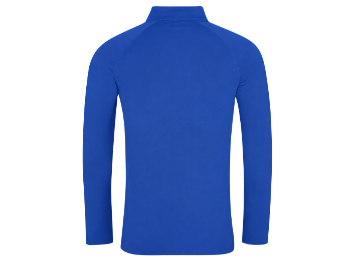 Personal Workwear Trainer Contrast Zip Sweat Royal Blue & White B2B Manufacturer
