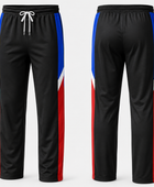 Custom Black Blue Soccer Pants | Wholesale Team Training Trousers for Bulk Orders