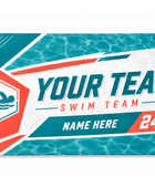 Custom Swim Team Towel – Teal Coral Wholesale Team Towel