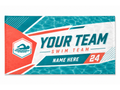Custom Swim Team Towel – Teal Coral Wholesale Team Towel