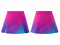 Custom Pink Purple Women’s Badminton Skort – Wholesale Teamwear