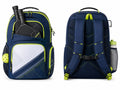 Custom Pickleball Backpack | Wholesale Pickleball Team Bag | Navy Lime Green White | Apparels Bridge