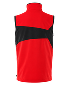 Workwear Gilet Red and Black | B2B Low MOQ Manufacturer