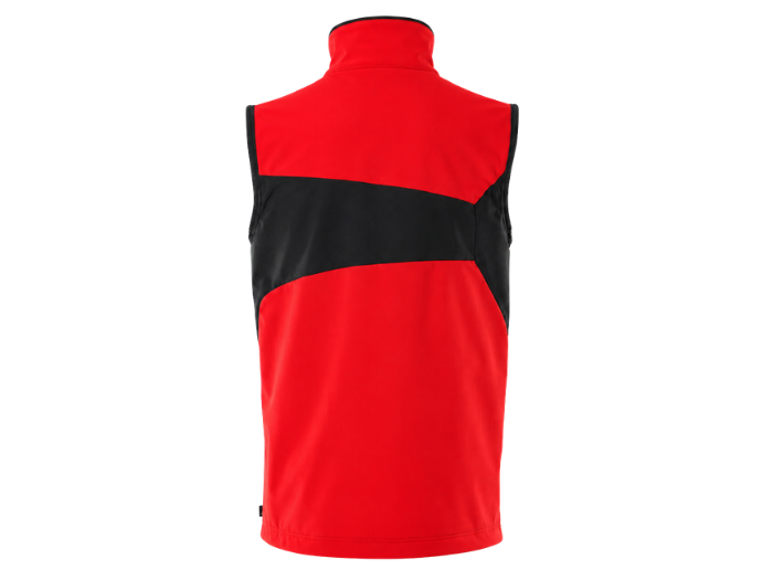 Workwear Gilet Red and Black | B2B Low MOQ Manufacturer
