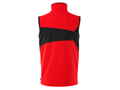 Workwear Gilet Red and Black | B2B Low MOQ Manufacturer