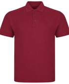 Polo Shirt – B2B Low MOQ Short Sleeve Uniform Top Burgundy Workwear