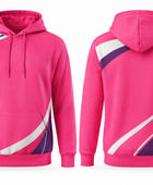 Custom Powerlifting Hoodie | Wholesale Strength Training Hoodie | Pink Purple White | Apparels Bridge