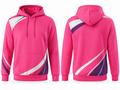 Custom Powerlifting Hoodie | Wholesale Strength Training Hoodie | Pink Purple White | Apparels Bridge