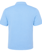 Short Sleeve Work Polo Shirt Light Blue  B2B Low MOQ Custom Work Polo Shirt Manufacturer