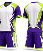 Custom Lacrosse Uniform – Purple & Green Team Set, Wholesale Bulk, Low MOQ, Performance Sportswear