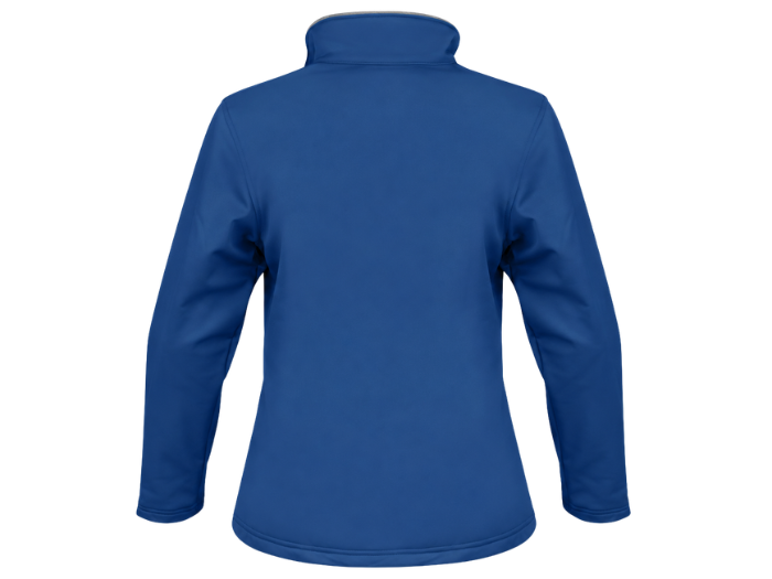 Ladies Soft Shell Jacket Royal Blue B2B Low MOQ Custom Women’s Work Jacket Manufacturer