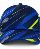 Custom Women’s Padel Cap –  Blue Lime Club Headwear Wholesale