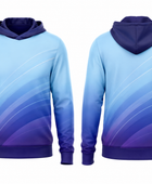 Custom Blue Purple Disc Golf Hoodie – Wholesale Club Teamwear