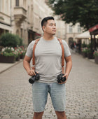 Dual Camera Leather Harness Wholesale | Custom Padded Photographer Strap Private Label Manufacturer