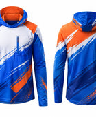 Custom Blue & Orange Climbing Jersey – Team Uniform Wholesale, Low MOQ, Personalized Name & Number