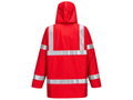 Custom Red Electrician Jacket B2B Low MOQ Electrical Workwear