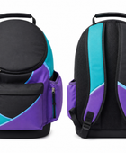 Custom Black Purple Disc Golf Backpack – Wholesale Tournament Bag