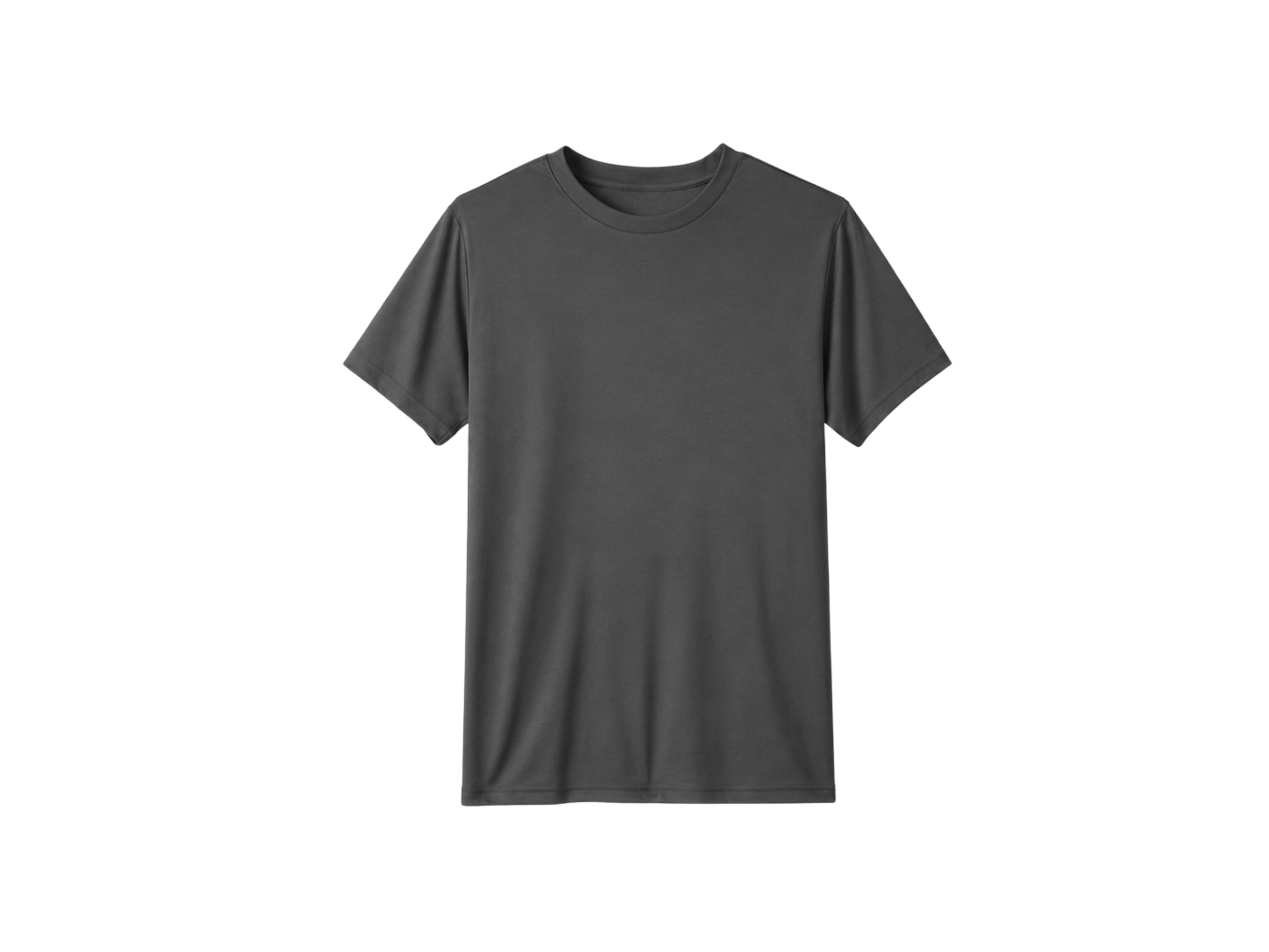 School Short Sleeve Performance Tee Charcoal Grey | B2B Low MOQ Wholesale