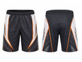 Black & orange Archery Shorts – Bulk Team Shorts, Low MOQ, Wholesale Performance Sportswear