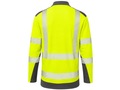B2B Warehouse Long Sleeve Polo Shirt Yellow/Grey Low MOQ