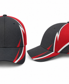 Custom Black Red Darts Cap – Wholesale Tournament Headwear