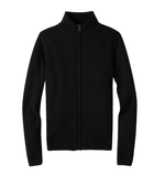 School Mock Neck Zip Front Sweater Black | B2B Low MOQ Wholesale