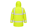 Haulage Hi-Vis Workwear Coat Yellow/Grey B2B Low MOQ Workwear