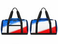 Custom Football Team Bag – Red Blue White Duffle Bag for Wholesale Clubs