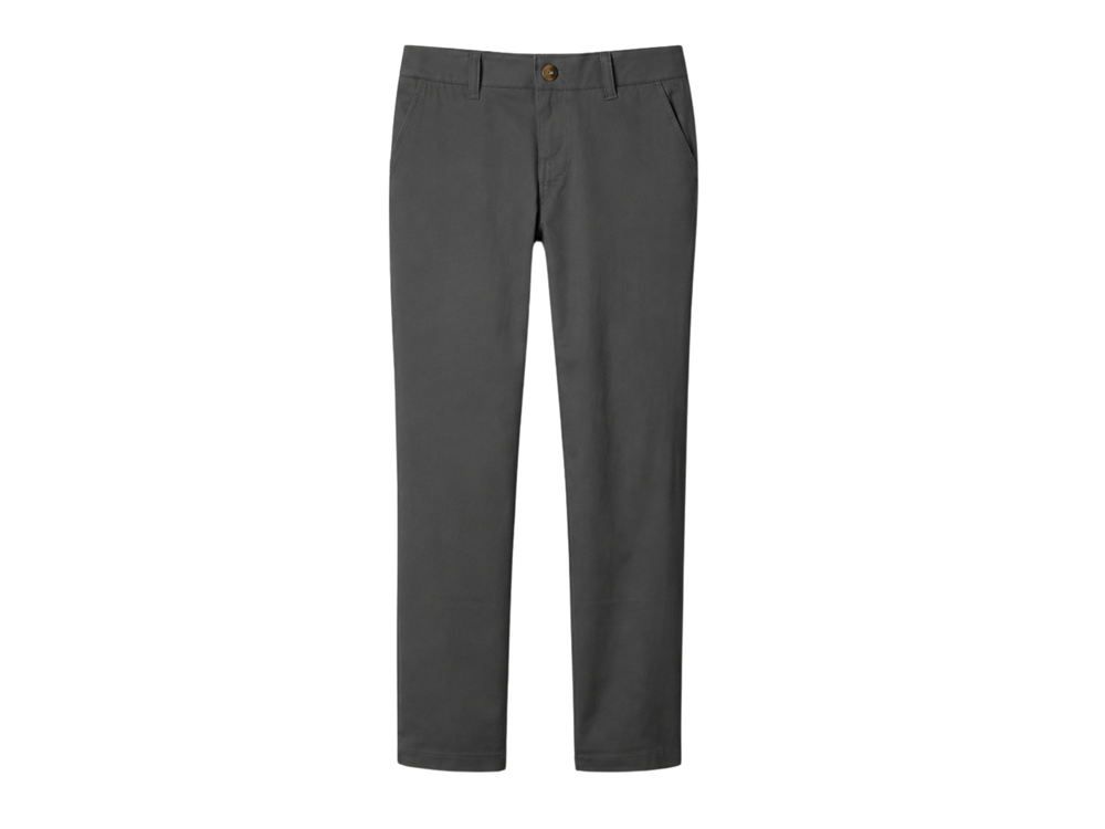 Straight Fit School Uniform Pant Charcoal Grey | B2B Low MOQ Wholesale front design preview