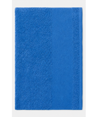 Hairdressing Cotton Hand Towel Blue B2B Salon Workwear Supplier