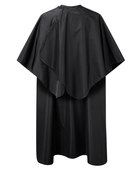 B2B Hairdressing Waterproof Salon Gown Black Custom Salon Workwear