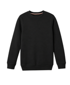 School Crewneck Sweatshirt Black | B2B Low MOQ Wholesale