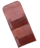Custom Brown Leather Pouch Hunting B2B