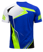 Custom Handball Training Shirt – Blue White Warmup Teamwear for Wholesale Sports Buyers