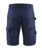 B2B Stretch Shorts Navy Low MOQ Custom Painter Workwear